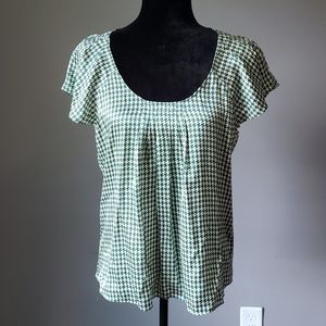 Banana Republic Silk Scoop Neck Blouse